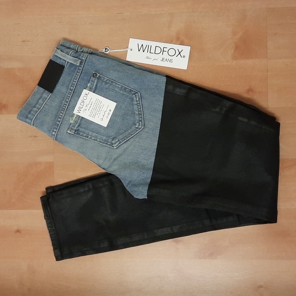 🥳HPx2🥳 NWT, Wildfox The Marianne Mid-Rise in Poetry Jeans - Picture 6 of 15
